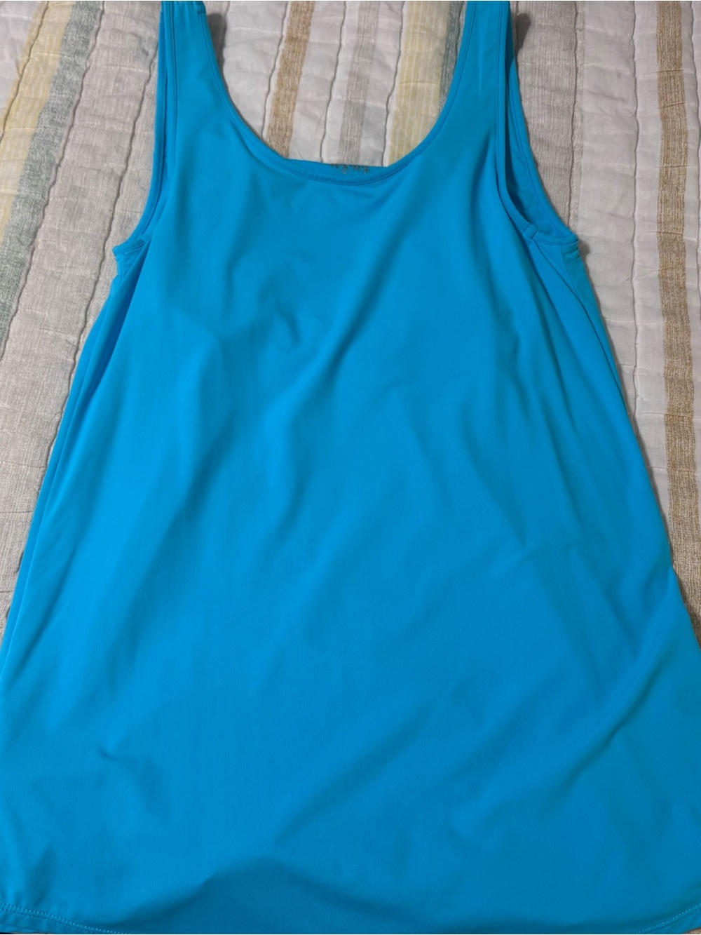 Lilly Pulitzer Scoop Neck Tank Duo - Teal & Periwinkle Blue *2 pack!* - Picture 5 of 10